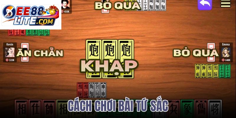 cách chơi bài tứ sắc